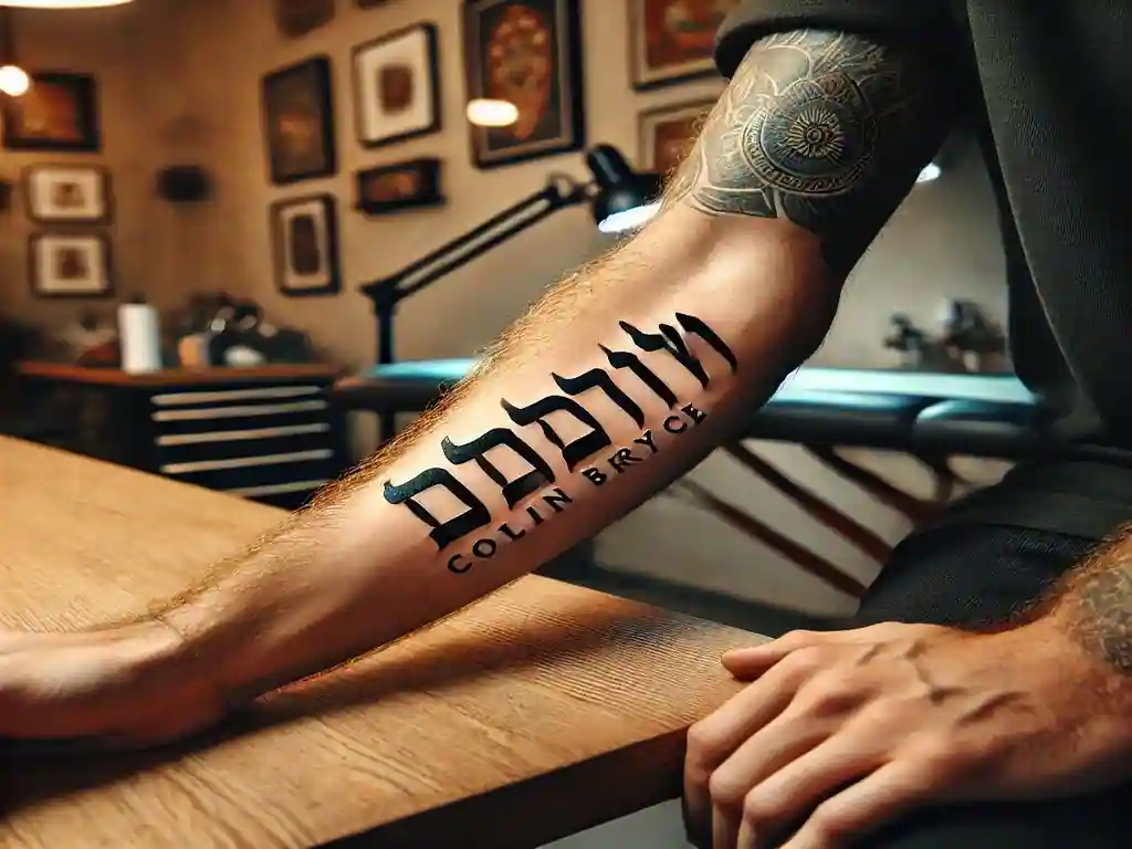 Hebrew Tattoo